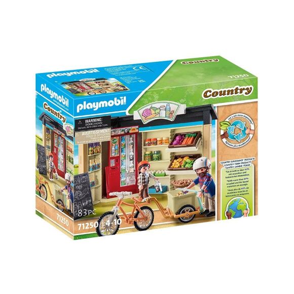 NWT Playmobil Country Farm Shop - Pretend Play & Imaginative Play Ages 6-9 - Picture 1 of 10